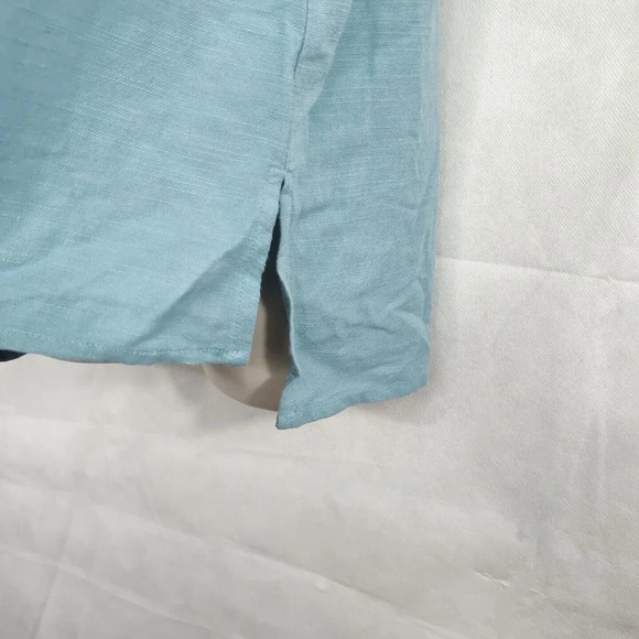 Isabel Maternity by Ingrid & Isabel Blue Top Women Size S Short Sleeve NEW - Picture 3 of 6